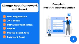 Complete Django Rest Framework JWT Authentication System  part 4 Google Social Auth [upl. by Revorg]