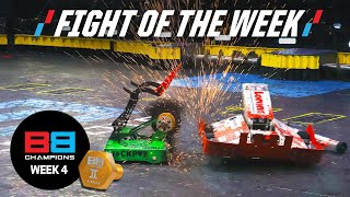 An Intense Brawl For The Ages  Jackpot Vs Lucky  BattleBots [upl. by Ozner]