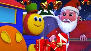 Bob el tren  cascabeles en inglés  Papá Noel canción  navidad rimas  villancicos  Jingle Bells [upl. by Dylane997]