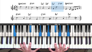 quotBlue In Greenquot Tutorial Play Jazz Piano Like a Pro [upl. by Eecyak698]