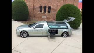 2016 Chrysler 300 Hearse Funeral Car Limo Limousine by Quality Coachworks and Hillier Design [upl. by Camden616]