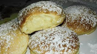 CONCHIGLIE DI PASTA BRISè CON CREMA PASTICCERA  Maria Grazia [upl. by Lekim968]