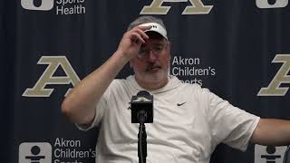 Akron Zips Football PostGame Press Conference vs Morgan State  9923 [upl. by Llehcam]