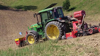 Kombiniert Säen  Hatzenbichler  Pegararo  John Deere 6210 [upl. by Adiesirb93]