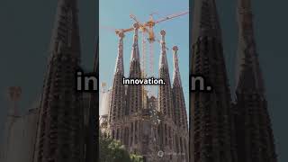 La Sagrada Familia shorts lionelmessi barcelona sagradafamilia parkgüell [upl. by Adila621]