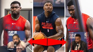 Zion Williamson RESPONDS To CJ McCollum amp Brandon Ingram amp Weight Critics W BODY TRANSFORMATION [upl. by Aurore130]