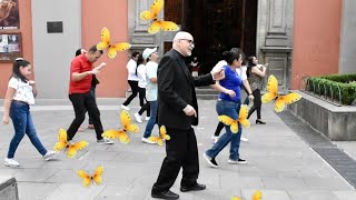 Jerusalema Challenge  MÉXICO  Padre José con Ballet Viva México y algunos efectos [upl. by Rol]