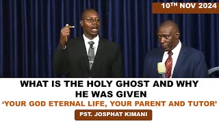 WHAT IS THE HOLY GHOST AND WHY HE WAS GIVEN  10TH NOVEMBER 2024 [upl. by Annah654]