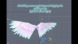 Trying different approaches to Wing models and rigging [upl. by Arrol152]