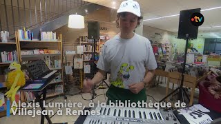 Alexis Lumière à la bibliothèque de Villejean à Rennes [upl. by Tomaso]