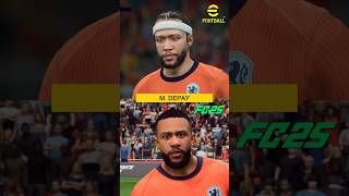 ⚔️ EA FC 25 vs EFOOTBALL 2025 Player Faces Comparison Comparação de Faces shorts efootball eafc [upl. by Tibbetts]