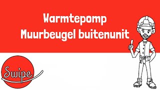 Swipe Warmtepomp  Muurbeugel buitenunit [upl. by Daffi]