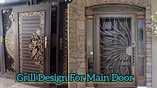 main door grill Design for home grillgate grilldesign windowgrills gatedesign [upl. by Llerrom307]