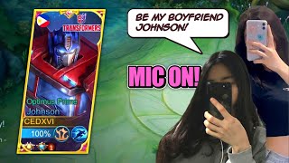 THIS RANDOM GIRL IS SIMPING ON MY JOHNSON MIC ON WTF [upl. by Zwiebel71]