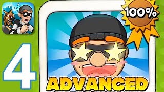 Robbery Bob  Gameplay Walkthrough Part 4  Chapter 4 Advanced iOS Android [upl. by Anileve]