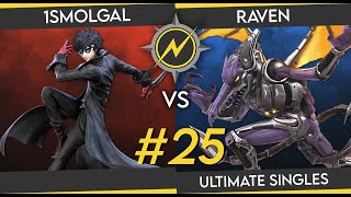 Thunderstrike 25  1SmolGal Joker Terry vs Raven Ridley Shulk Samus [upl. by Vashtee]