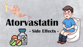 Atorvastatin Side Effects  What Are The Major Adverse Effects Of Atorvastatin [upl. by Hnoj]