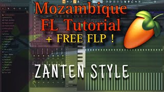 Mozambique Piano 🔥🇲🇿Fl studio Tutorial   FREE FLP [upl. by Naesal227]