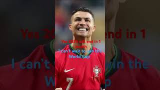 Ronaldo is happy until the World Cup [upl. by Rab212]