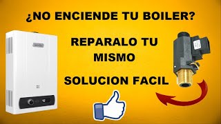 Cómo saber si la válvula o sensor de flujo de agua de mi boiler esta dañado  No enciende [upl. by Ginni165]