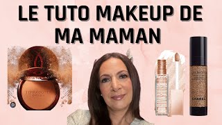 MAKEUP ÉLÉGANT POUR PEAUX MATURES  Etou séches  déshydratées  le maquillage de ma maman [upl. by Muriah655]