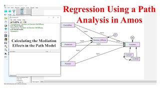 Regression and Mediation Effects in Path Analysis [upl. by Evey]