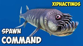 Xiphactinus ARK Survival Ascended Spawn COMMAND  How To Summon XIPHACTINUS Code ASA [upl. by Ahsekal112]