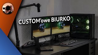 Budowa BIURKA gracza DIY CUSTOM Ikea Alex [upl. by Kajdan842]