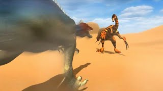 Suchomimus vs Therizinosaurus Sounds Effects [upl. by Boniface]