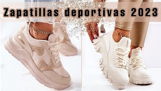 ZAPATILLAS DEPORTIVAS TENIS DE MODA 2022 23 PARA MUJER OUTFITS CON TENIS EN TENDENCIAS [upl. by Lebatsirc487]