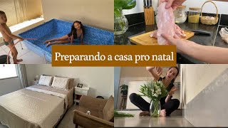 Vlog Dia de piscina  dicas de como desossar peito de frango  passeio mãe e filha  Casa florida [upl. by Esalb506]