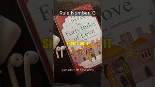 40 Rules Of Love By Elif Shafak What I Learned from Rule No3 youtubeshorts elifshafak love [upl. by Naxor]