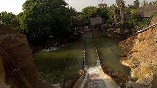 Tutuki Splash  On Ride  POV  Front Seat  PortAventura  HD [upl. by Peedsaj]