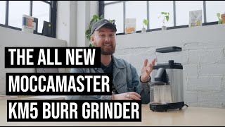 The New Moccamaster KM5  They Made A Burr Grinder [upl. by Netsirc]