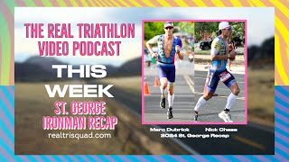 IRONMAN 703 St George Pro Recap with Nick and Marc [upl. by Samalla]