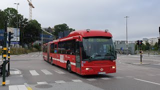 Buses in Stockholm region Sweden  August September amp October 2021 [upl. by Otsirave506]