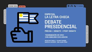 🔴ESPECIAL Debate Presidencial en La letra chica [upl. by Leamsi306]