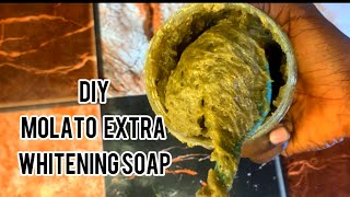 How to Make MOLATO EXTRA WHITENING SOAP From Scratch to Finish [upl. by Suehtomit873]