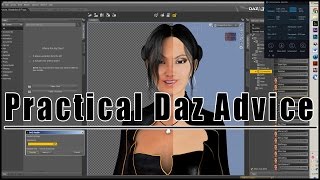 Daz3D Tutorial  I DONT KNOW WHAT IM DOING Beginners Guide Part 2 [upl. by Zeiler]