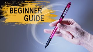 Pen Spinning for beginners  step by step guide [upl. by Ocihc741]