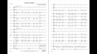 Crazy Train arranged by Paul Murtha [upl. by Ahsiekal515]