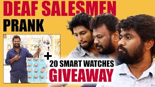 DEAF SALESMEN Funny Prank  Latest Telugu Pranks  FunPataka [upl. by Nimajnab287]