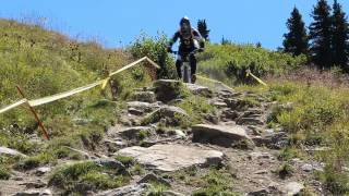 Took My Scott Gambler on Gnarly Trails  Verbier BikePark  MTB Edit Series [upl. by Elizabet638]