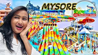 GRS Fantasy Park Mysore 2024  Entry ticket  timings  Water Rides  GRS Amusement Park  Mysuru [upl. by Nelra241]