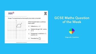 Transformations and Invariance GCSE Maths Question of the Week [upl. by Lavicrep435]