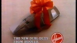 HOOVER DUBL DUTY WET amp DRY HAND HELD VAC TELEVISION COMMERCIAL [upl. by Ahsinod]