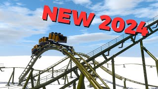 Drayton Manor NEW 2024 Rollercoaster  INTAMIN Family Launch Coaster  NoLimits 2 PreCreation [upl. by Zined]