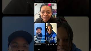 RASHAD JAMALS WIFE GOES LIVE ON HER IG HOLDS ROUND TABLE like sub endgame nowwerise [upl. by Erminia]