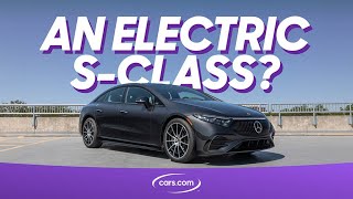 2024 MercedesEQ EQS450 Review Sizing Up Mercedes’ Flagship EV [upl. by Elyrpa639]