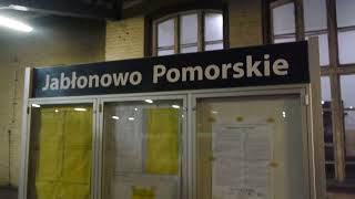 Dworzec PKP Jabłonowo Pomorskie 2022 [upl. by Joon403]